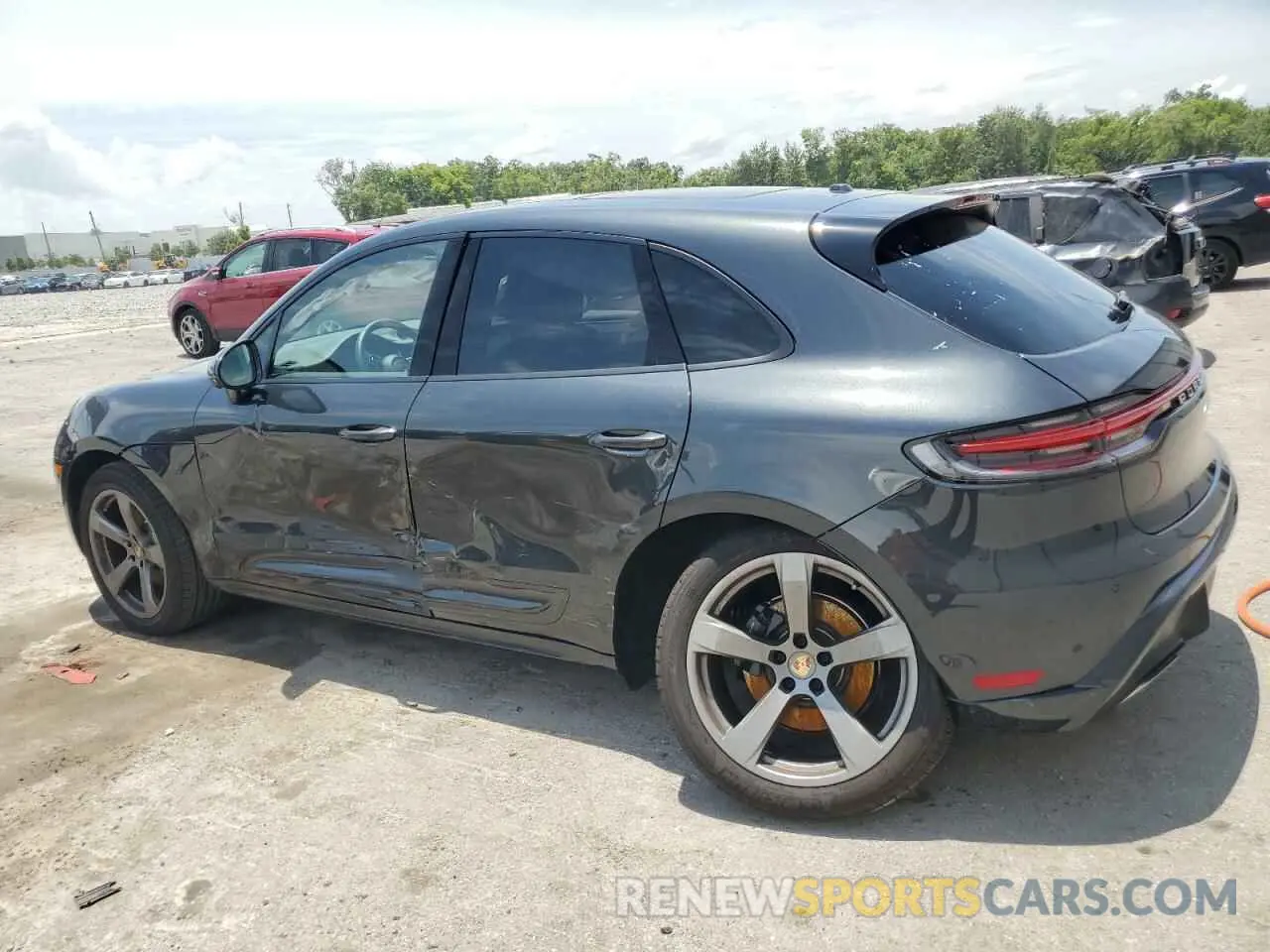 2 Photograph of a damaged car WP1AA2A50RLB02092 PORSCHE MACAN BASE 2024