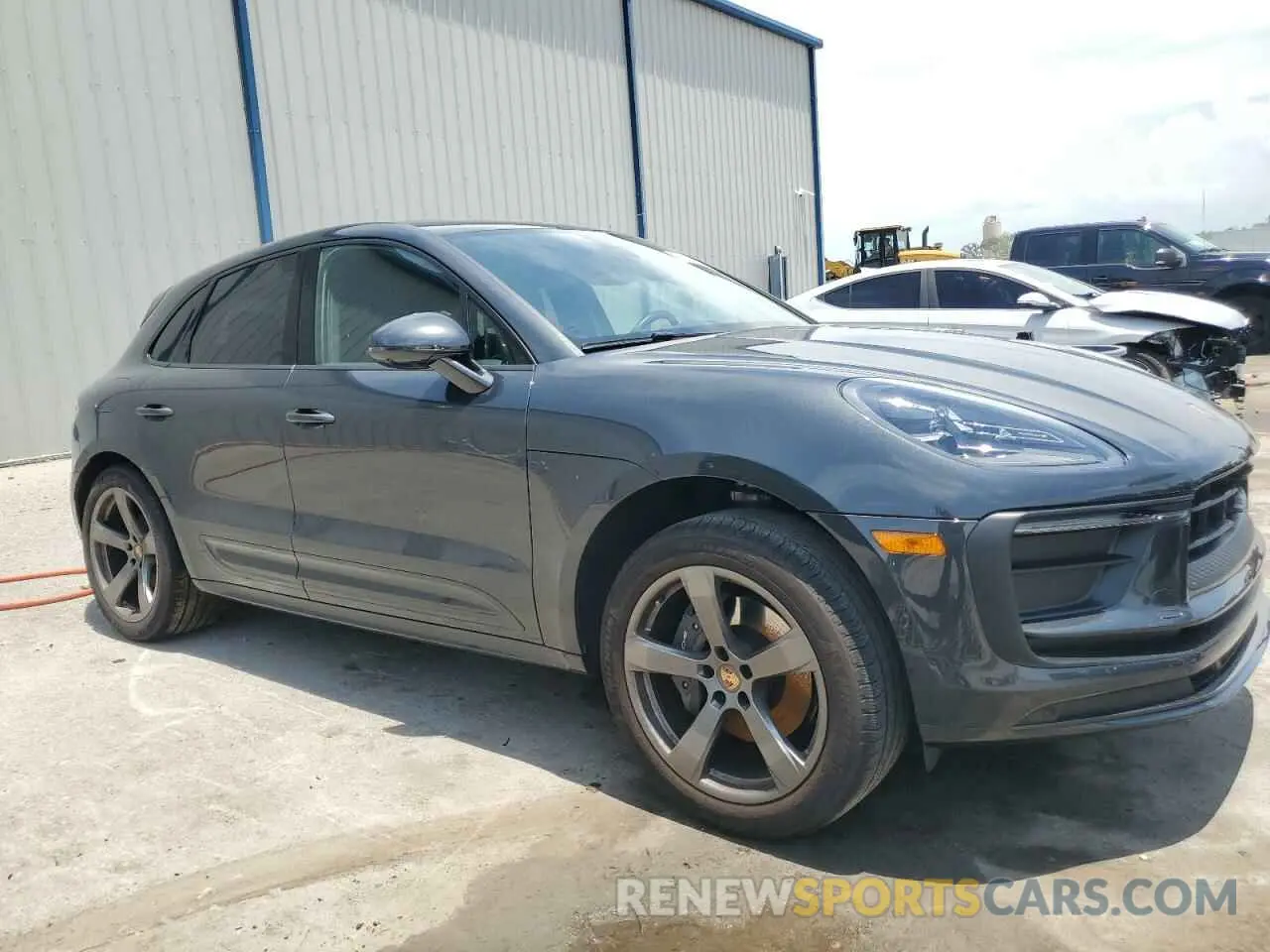 4 Photograph of a damaged car WP1AA2A50RLB02092 PORSCHE MACAN BASE 2024