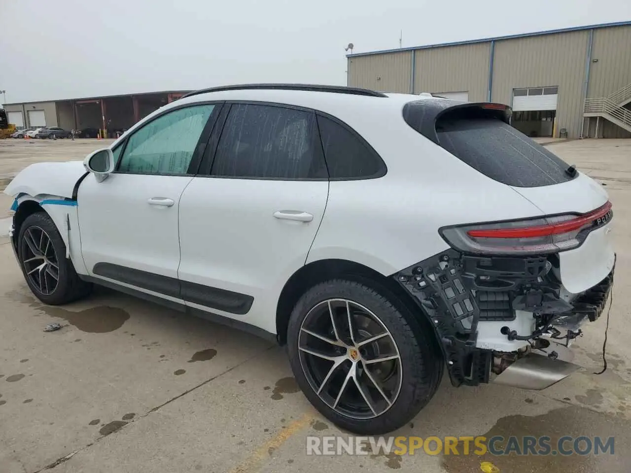 2 Photograph of a damaged car WP1AA2A50RLB11519 PORSCHE MACAN BASE 2024