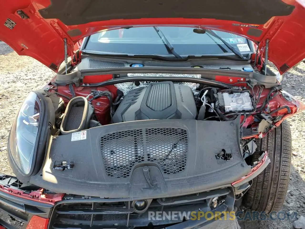 12 Photograph of a damaged car WP1AA2A50RLB17367 PORSCHE MACAN BASE 2024