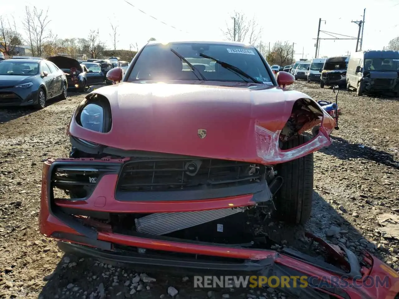 5 Photograph of a damaged car WP1AA2A50RLB17367 PORSCHE MACAN BASE 2024