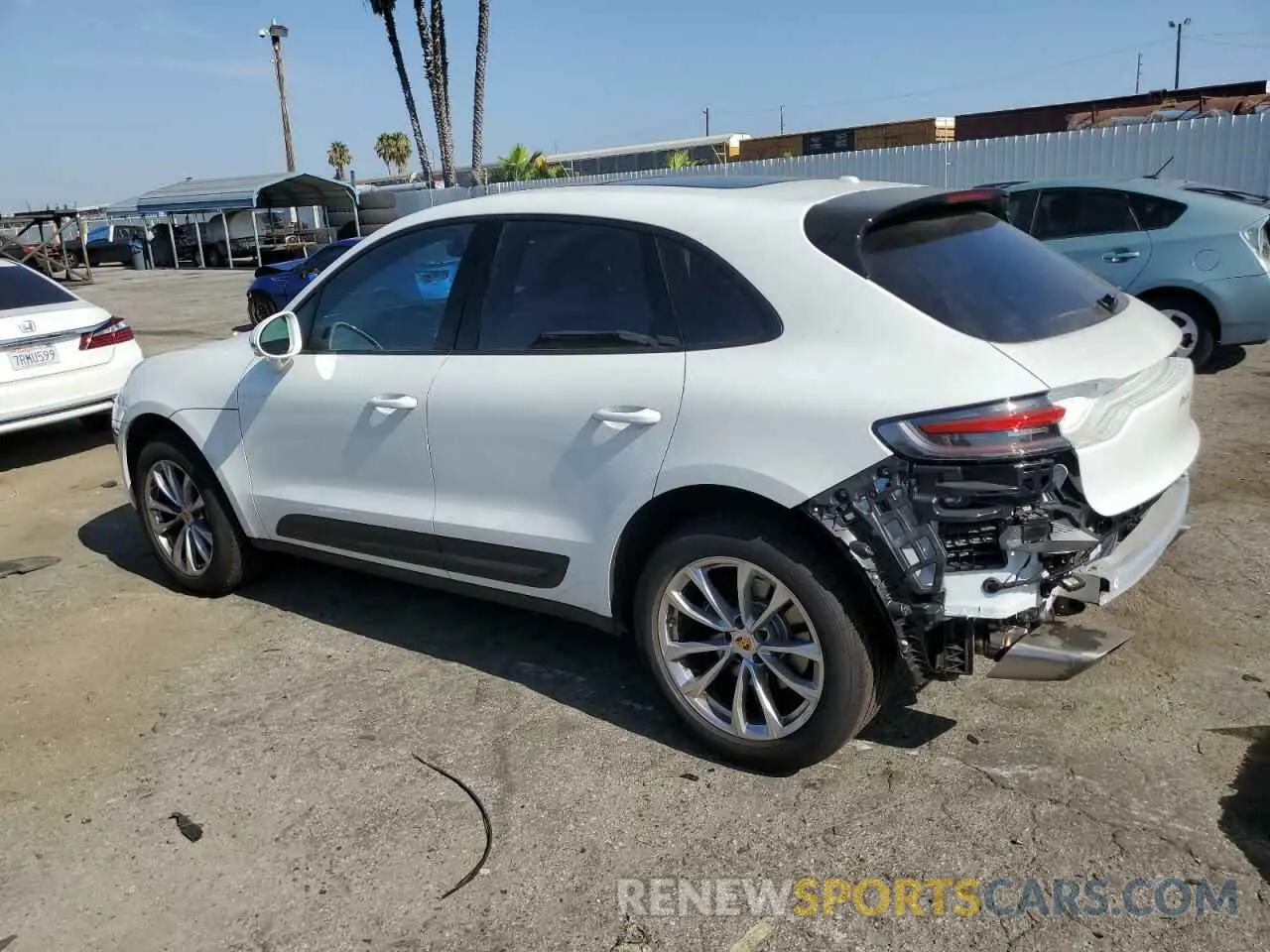 2 Photograph of a damaged car WP1AA2A51RLB06927 PORSCHE MACAN BASE 2024