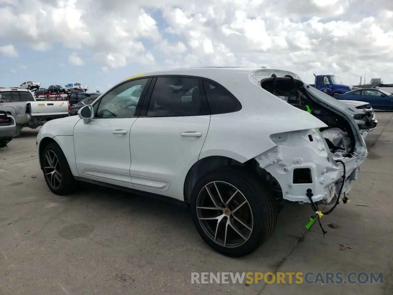 2 Photograph of a damaged car WP1AA2A51RLB15983 PORSCHE MACAN BASE 2024