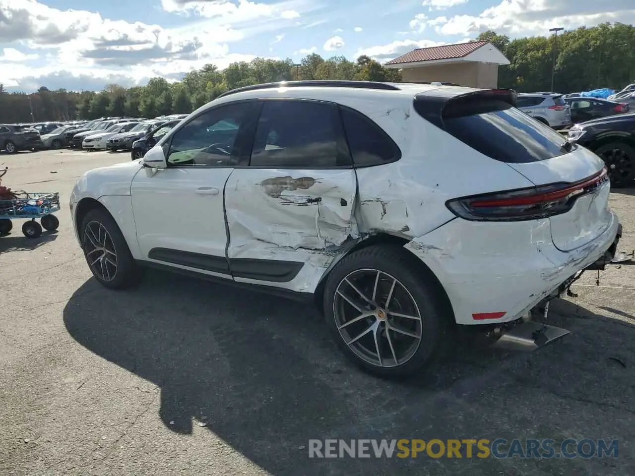 2 Photograph of a damaged car WP1AA2A51RLB20276 PORSCHE MACAN BASE 2024