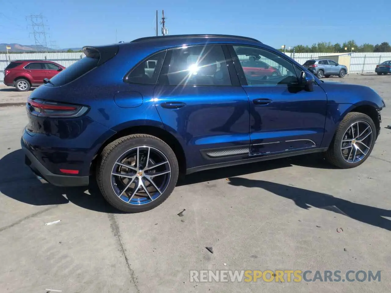 3 Photograph of a damaged car WP1AA2A52RLB01297 PORSCHE MACAN BASE 2024