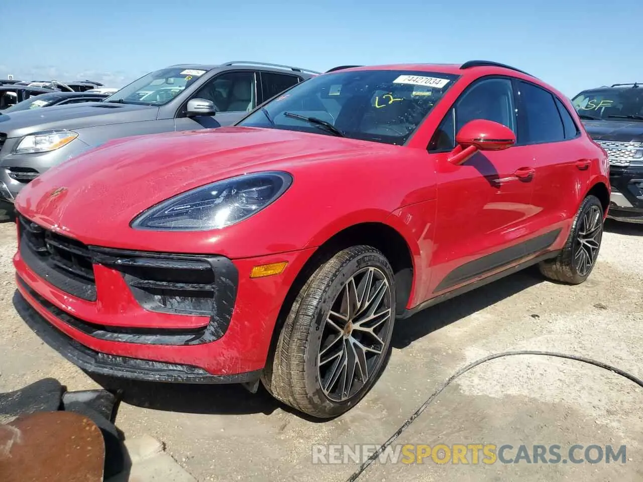 1 Photograph of a damaged car WP1AA2A52RLB11683 PORSCHE MACAN BASE 2024
