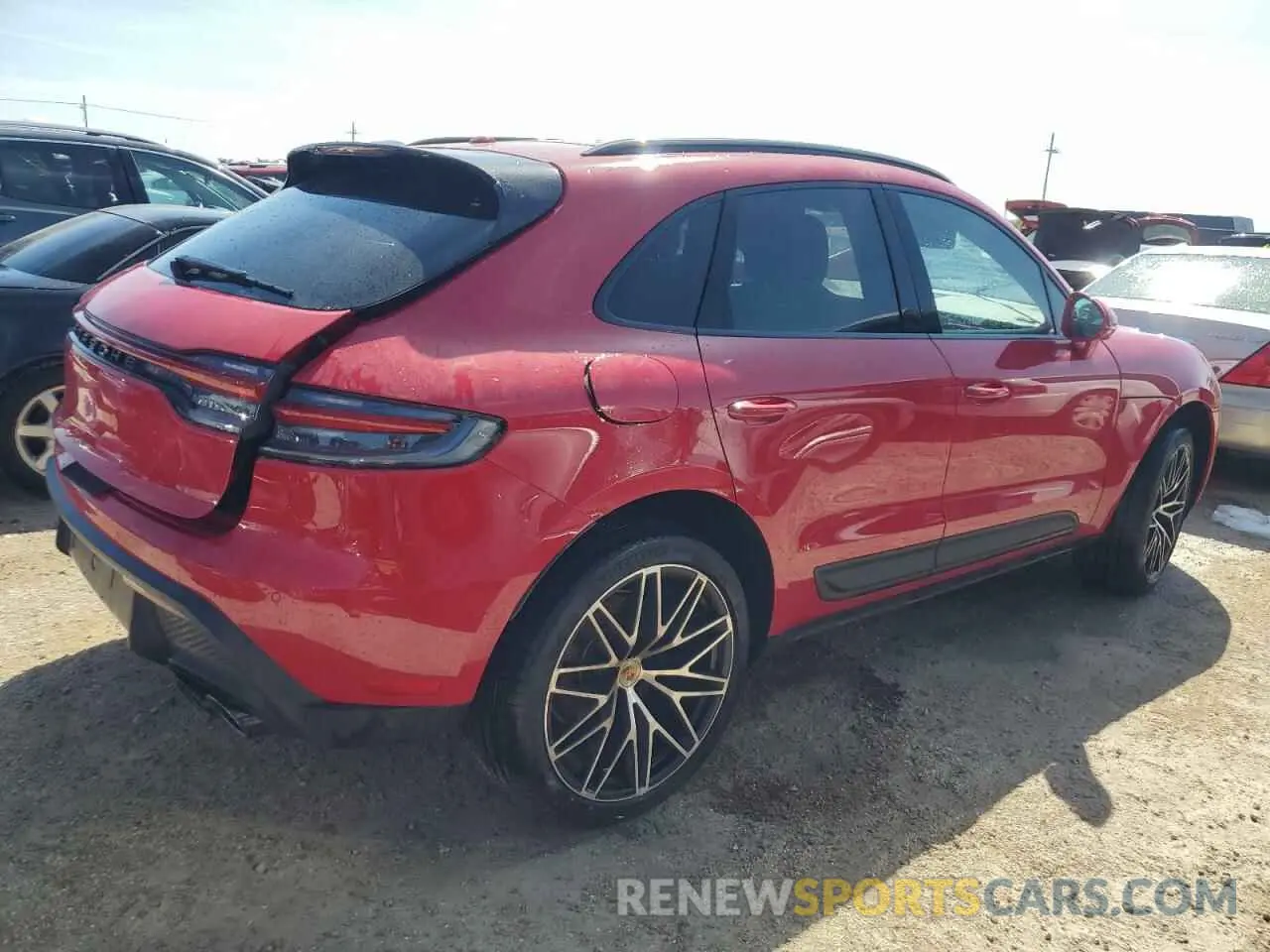 3 Photograph of a damaged car WP1AA2A52RLB11683 PORSCHE MACAN BASE 2024