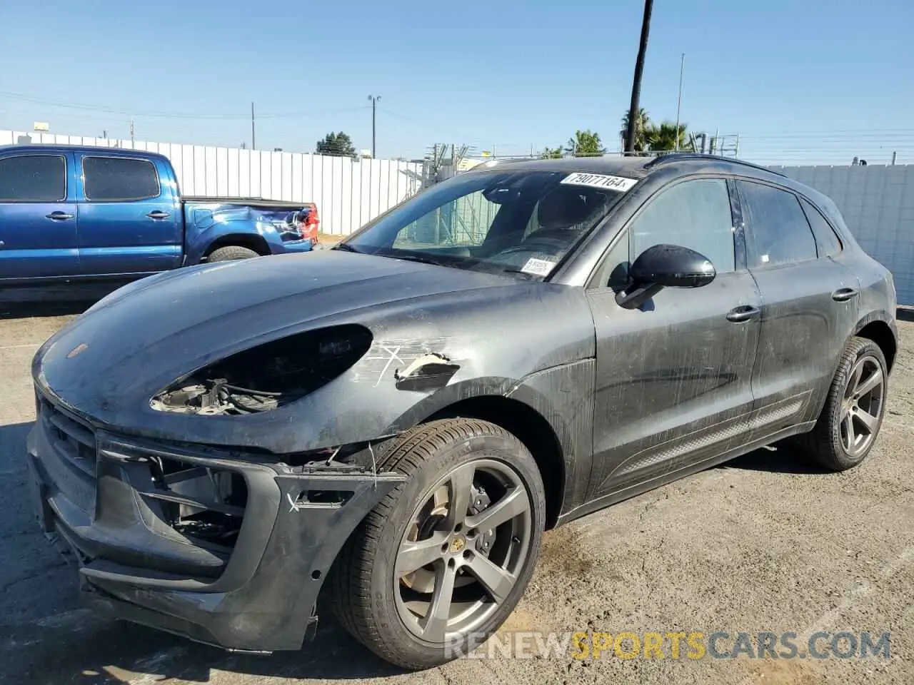 1 Photograph of a damaged car WP1AA2A53RLB02975 PORSCHE MACAN BASE 2024