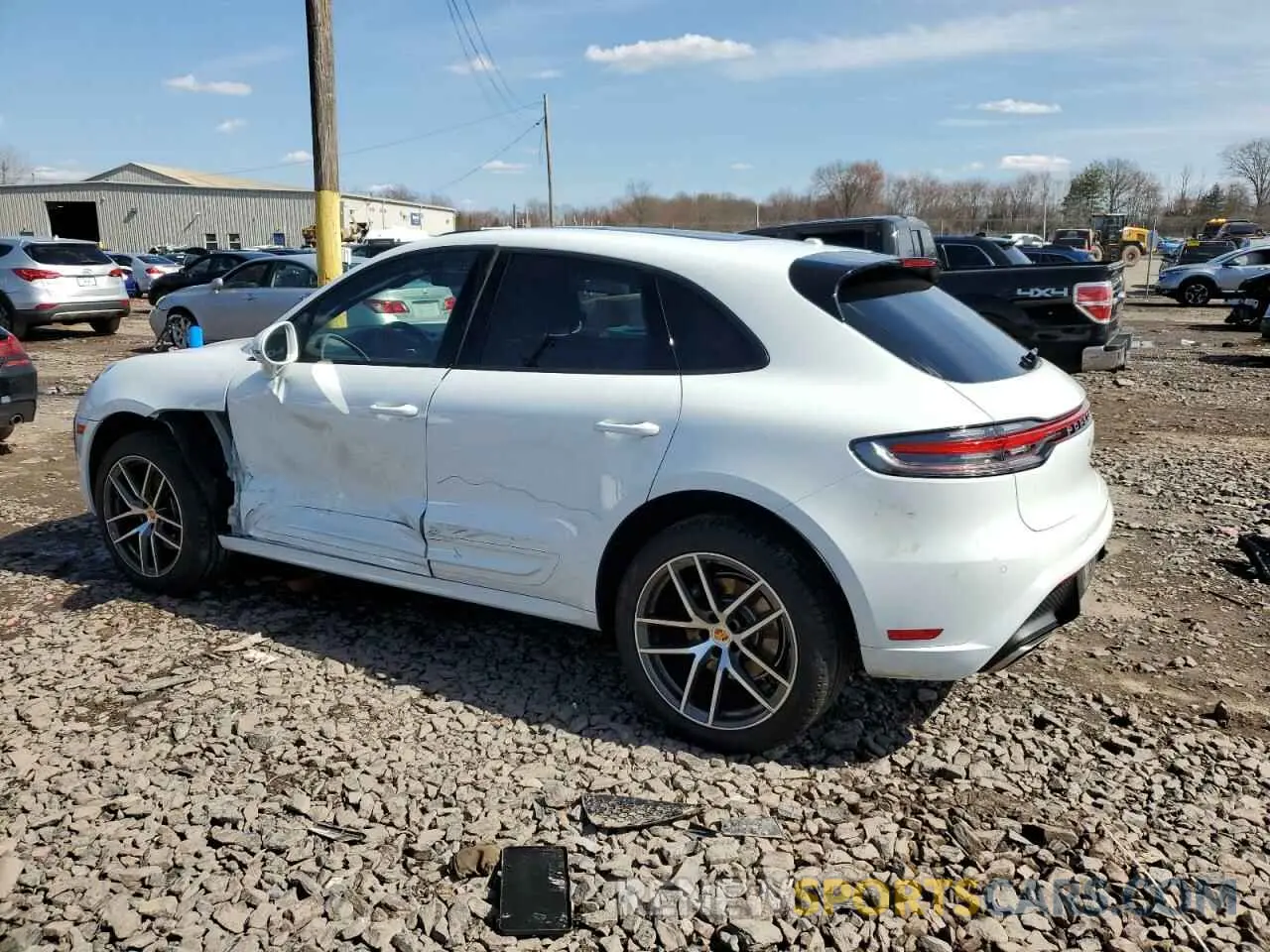 2 Photograph of a damaged car WP1AA2A54RLB05772 PORSCHE MACAN BASE 2024