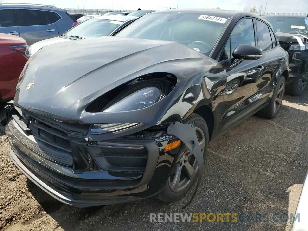 1 Photograph of a damaged car WP1AA2A54RLB13290 PORSCHE MACAN BASE 2024