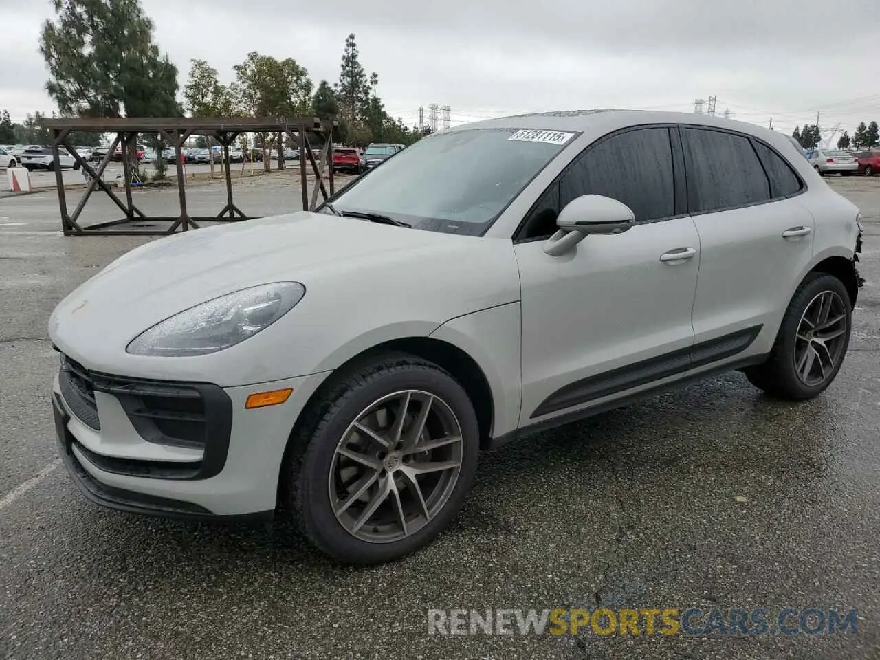 1 Photograph of a damaged car WP1AA2A54RLB19204 PORSCHE MACAN BASE 2024