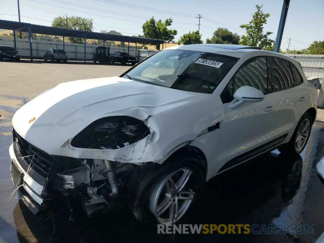 1 Photograph of a damaged car WP1AA2A55RLB16246 PORSCHE MACAN BASE 2024