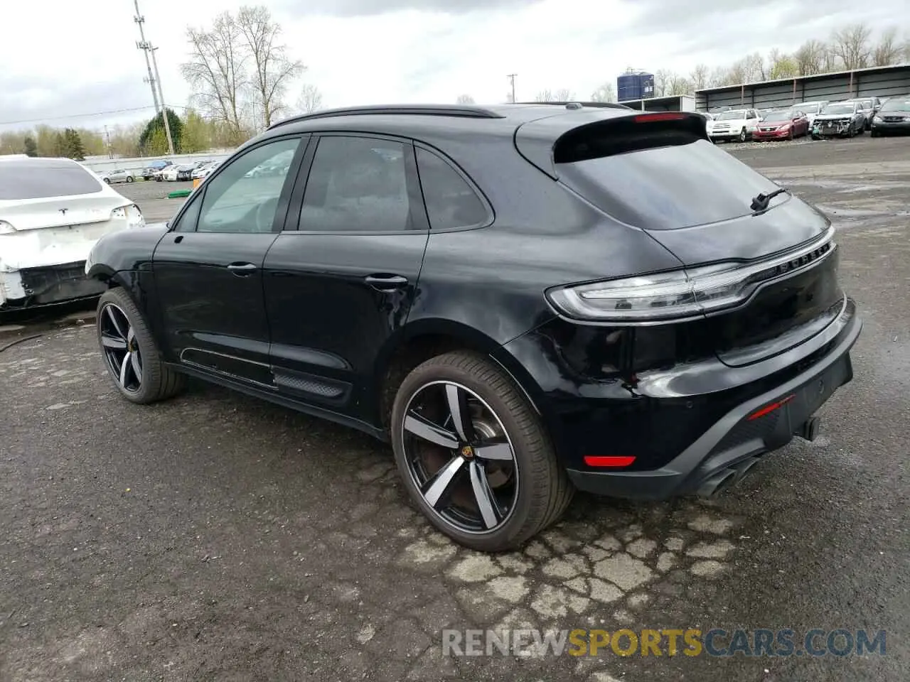 2 Photograph of a damaged car WP1AA2A56RLB18975 PORSCHE MACAN BASE 2024