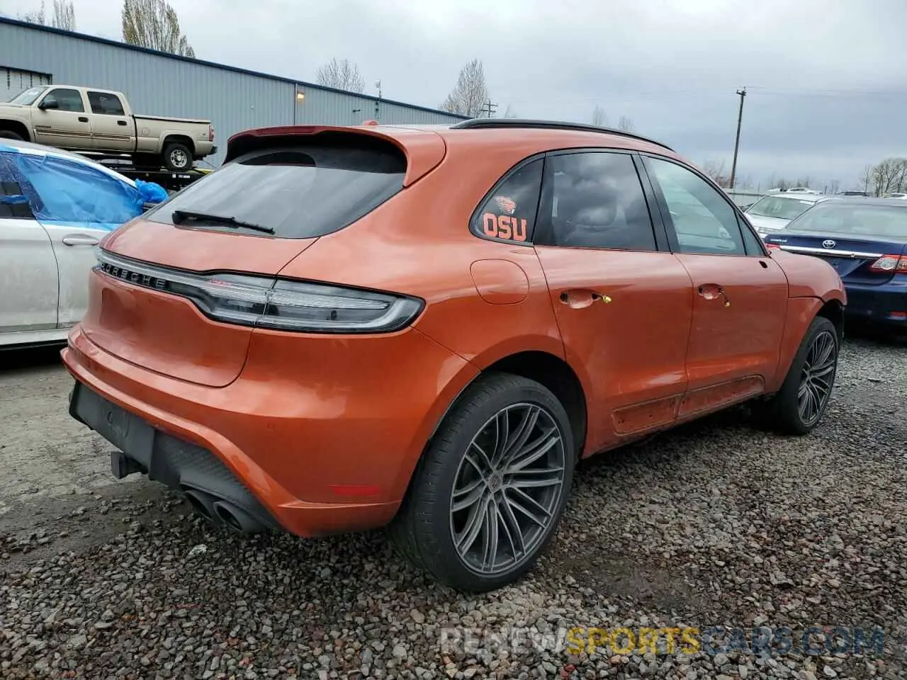 3 Photograph of a damaged car WP1AA2A58RLB16144 PORSCHE MACAN BASE 2024