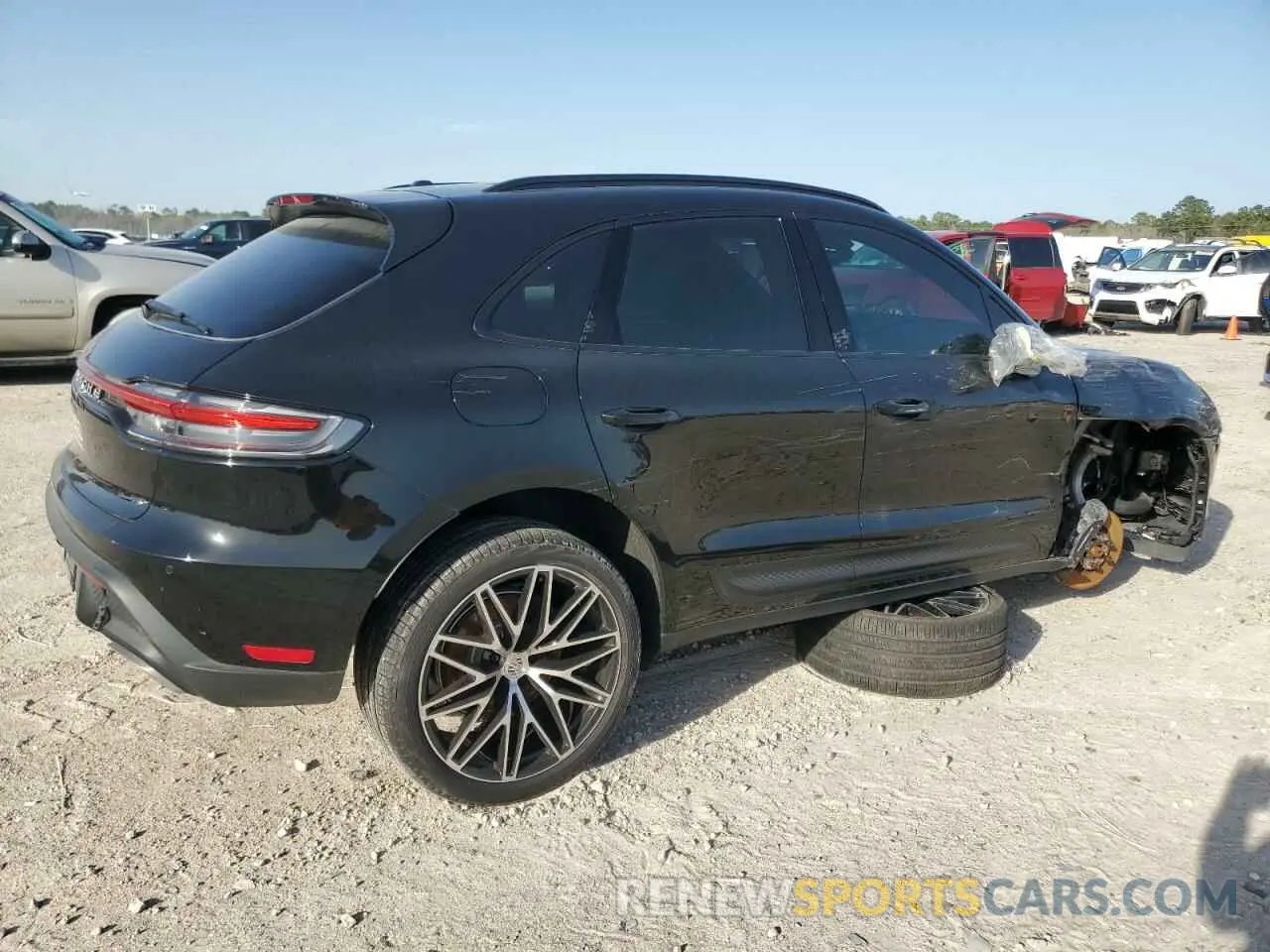 3 Photograph of a damaged car WP1AA2A55SLB00084 PORSCHE MACAN BASE 2025
