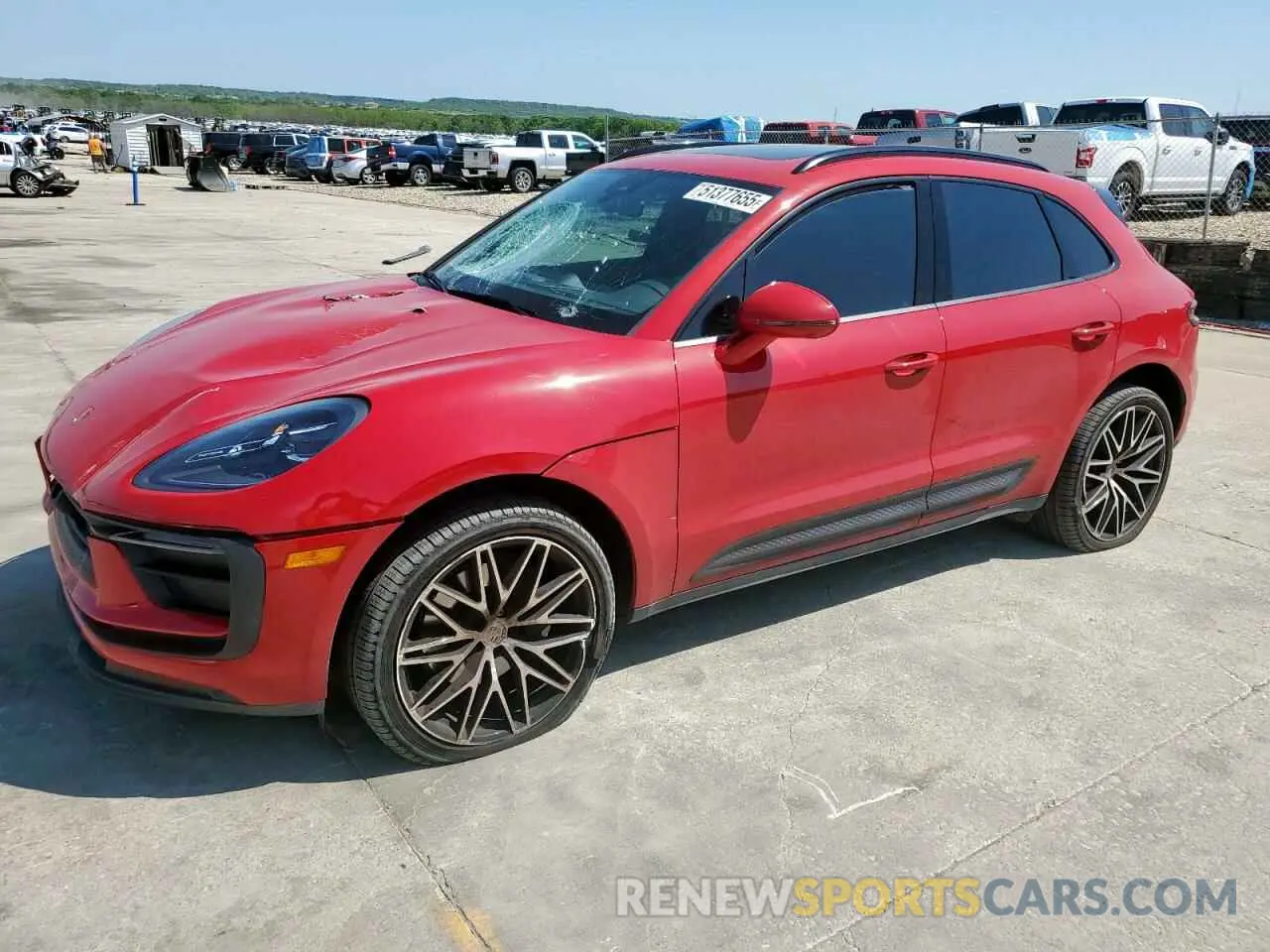 1 Photograph of a damaged car WP1AA2A55SLB06029 PORSCHE MACAN BASE 2025