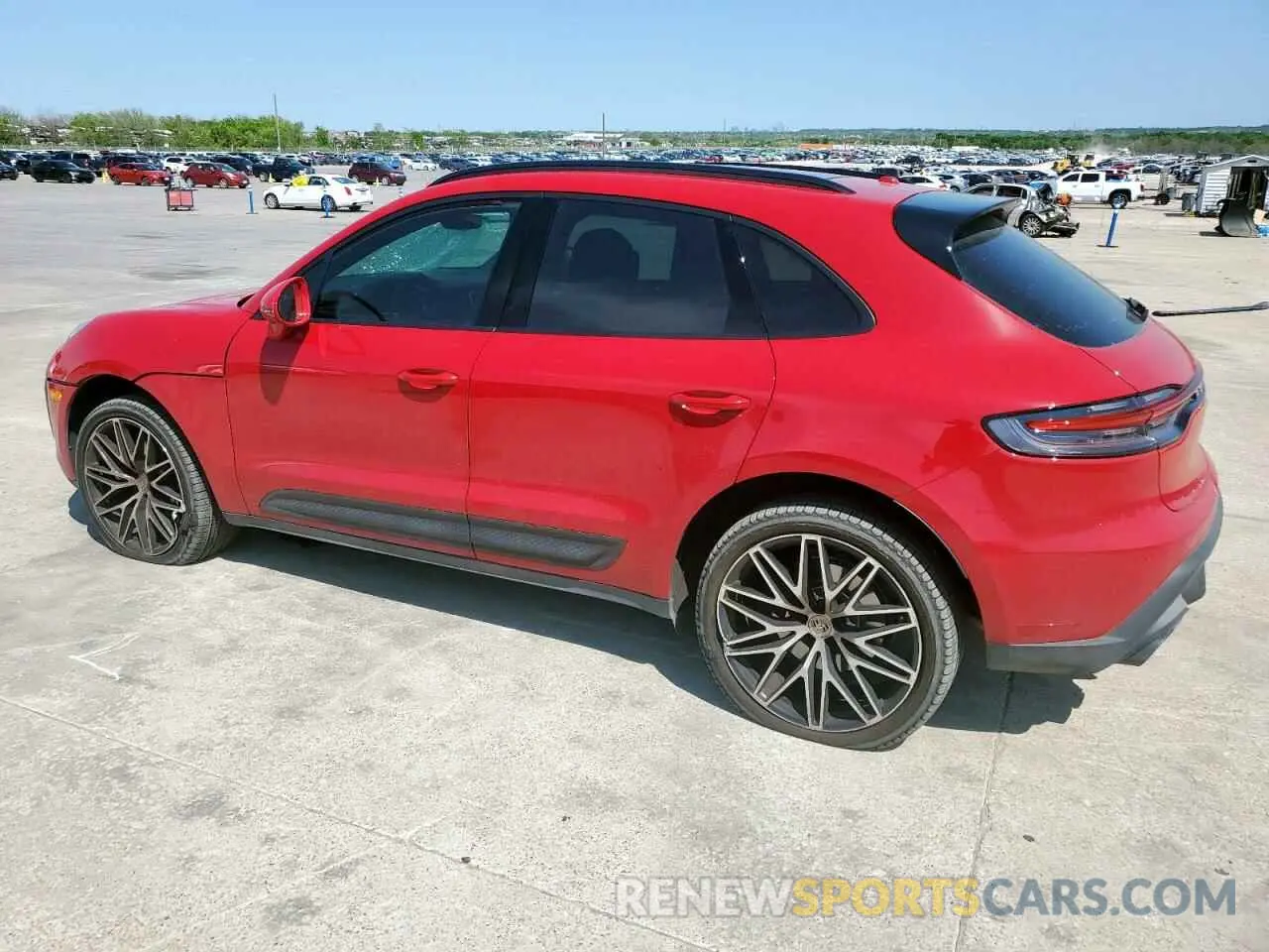 2 Photograph of a damaged car WP1AA2A55SLB06029 PORSCHE MACAN BASE 2025