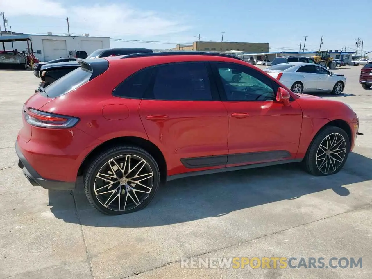 3 Photograph of a damaged car WP1AA2A55SLB06029 PORSCHE MACAN BASE 2025