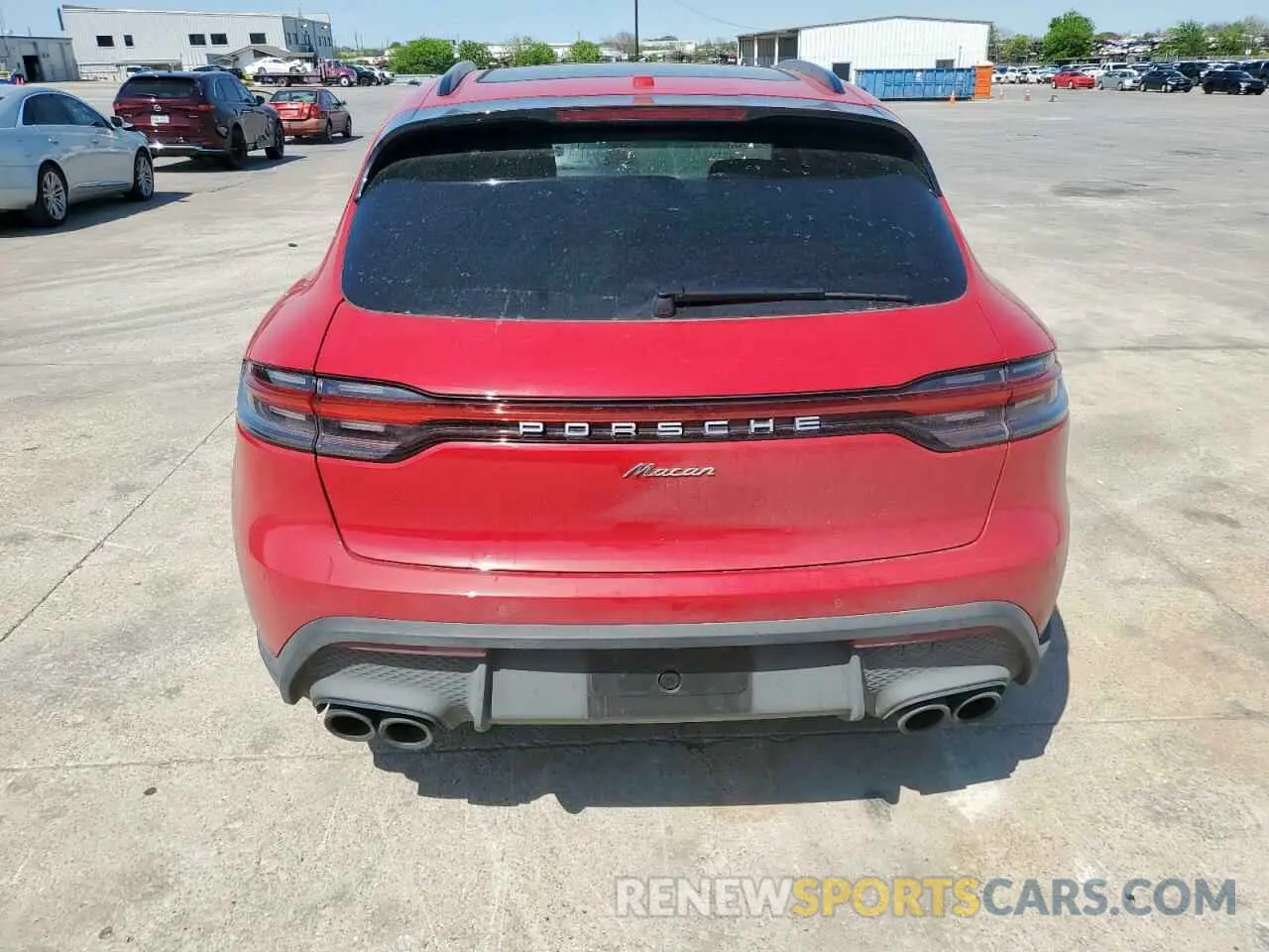 6 Photograph of a damaged car WP1AA2A55SLB06029 PORSCHE MACAN BASE 2025