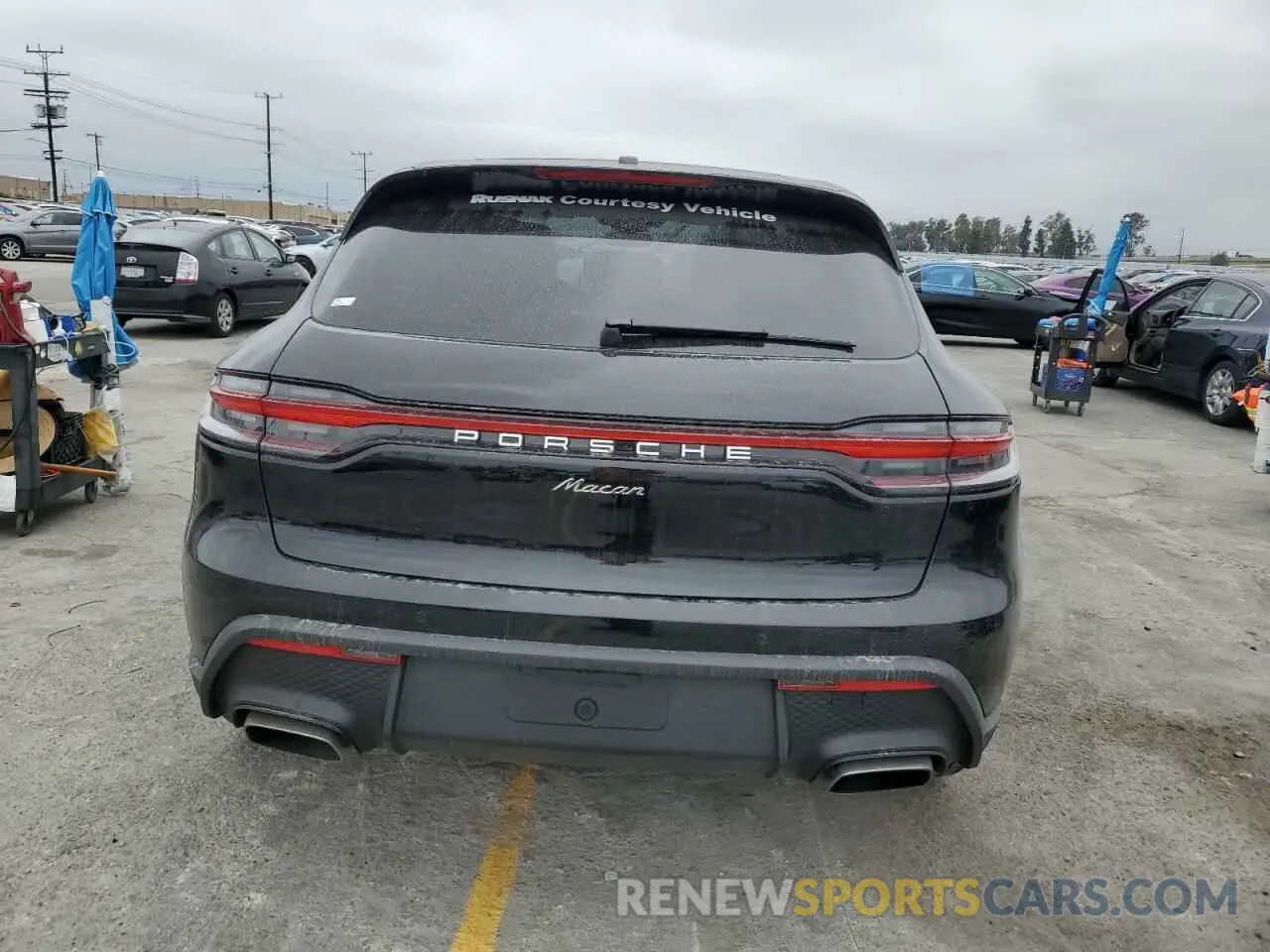 6 Photograph of a damaged car WP1AA2A56SLB02703 PORSCHE MACAN BASE 2025
