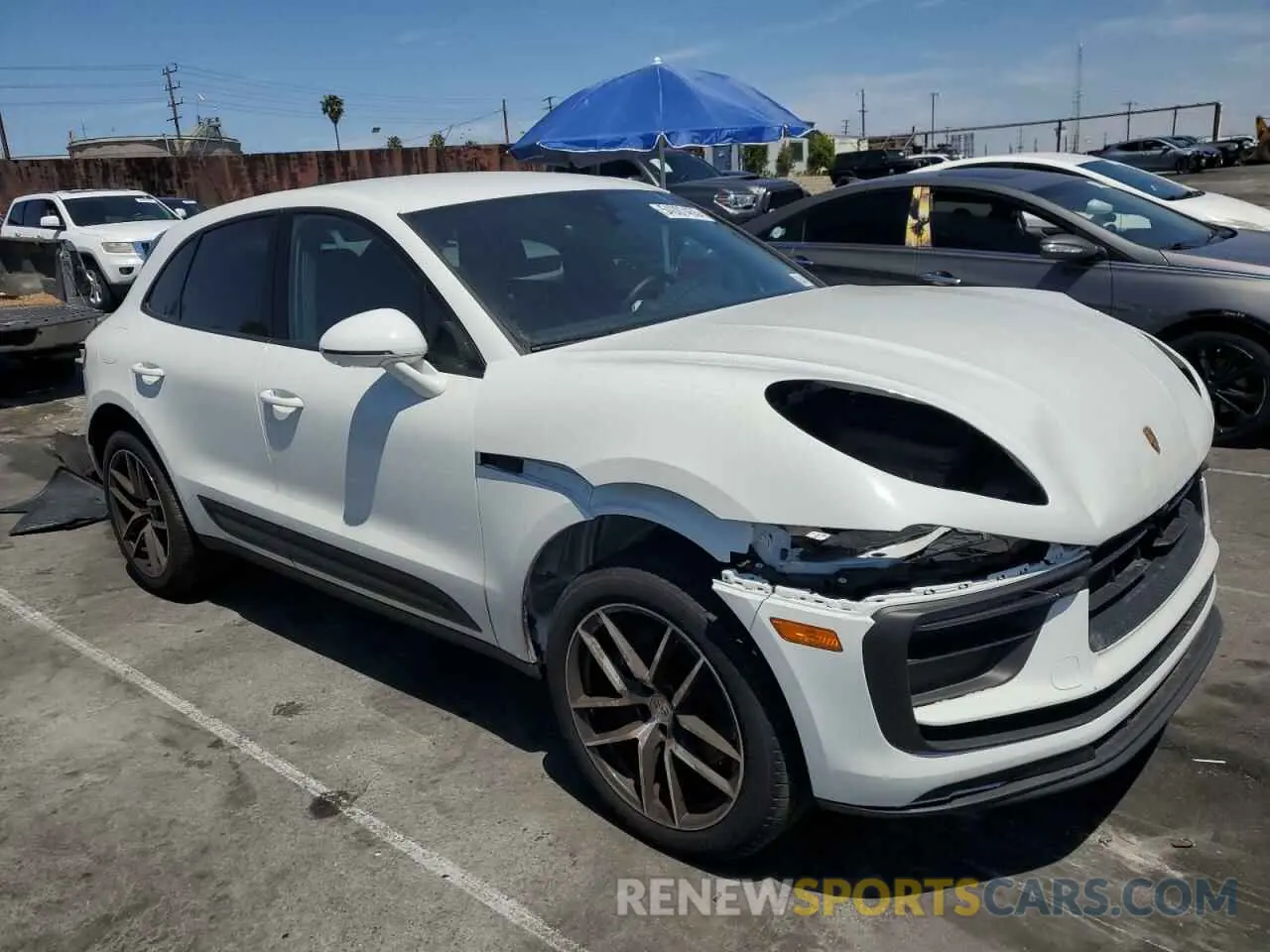 4 Photograph of a damaged car WP1AA2A58SLB01343 PORSCHE MACAN BASE 2025