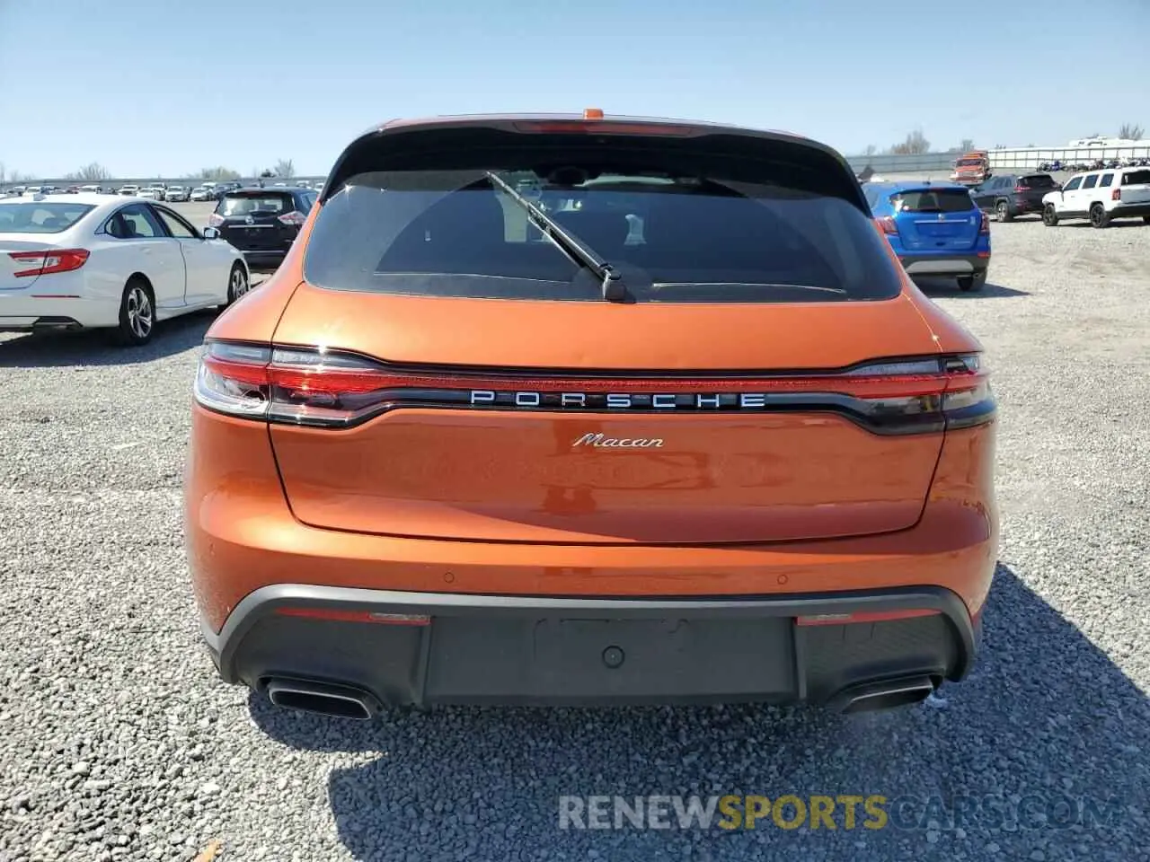 6 Photograph of a damaged car WP1AA2A59SLB01593 PORSCHE MACAN BASE 2025