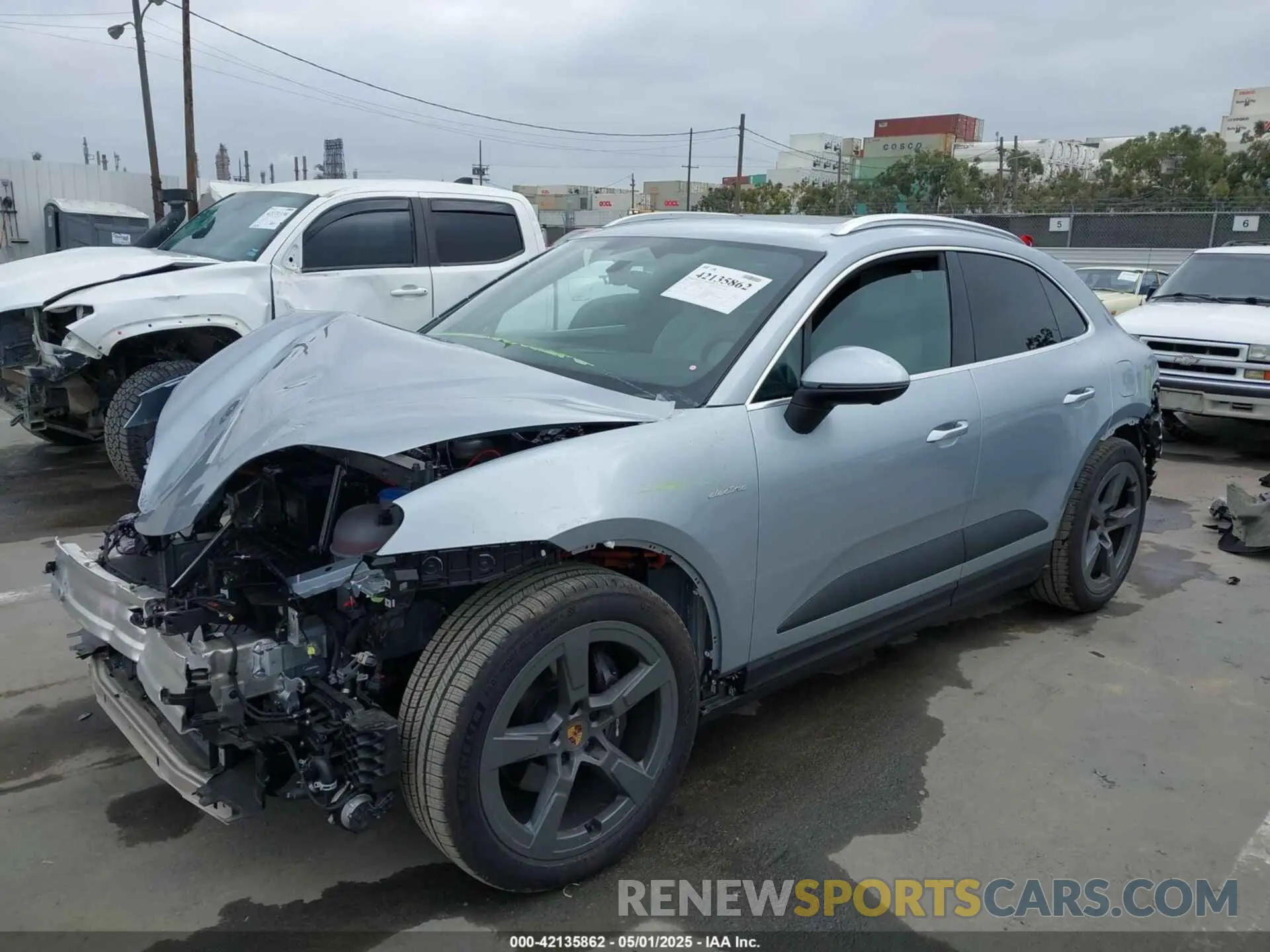 2 Photograph of a damaged car WP1AA2XA0RL002544 PORSCHE MACAN ELECTRIC 2024