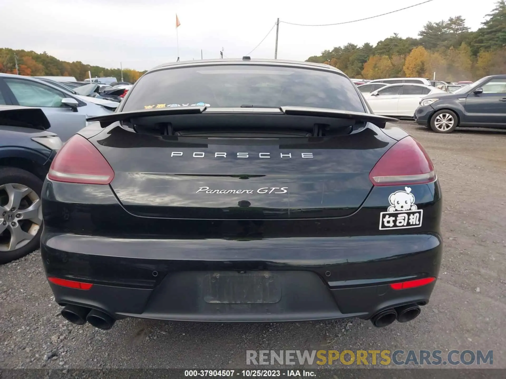 16 Photograph of a damaged car WP0AF2A79EL083721 PORSCHE PANAMERA 2014