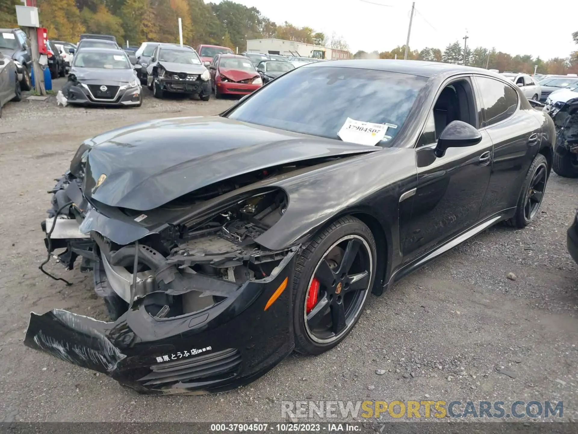 2 Photograph of a damaged car WP0AF2A79EL083721 PORSCHE PANAMERA 2014