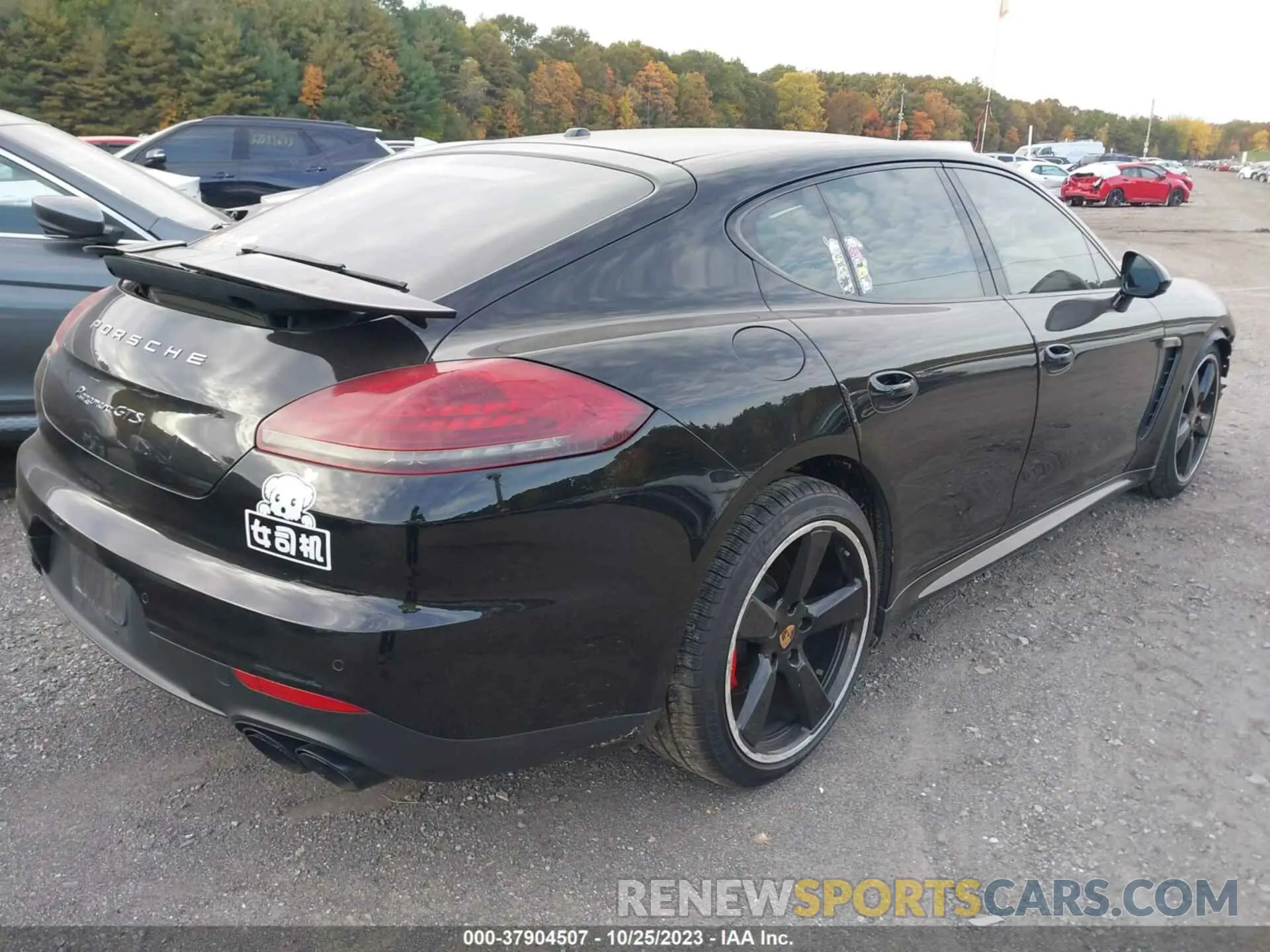 4 Photograph of a damaged car WP0AF2A79EL083721 PORSCHE PANAMERA 2014