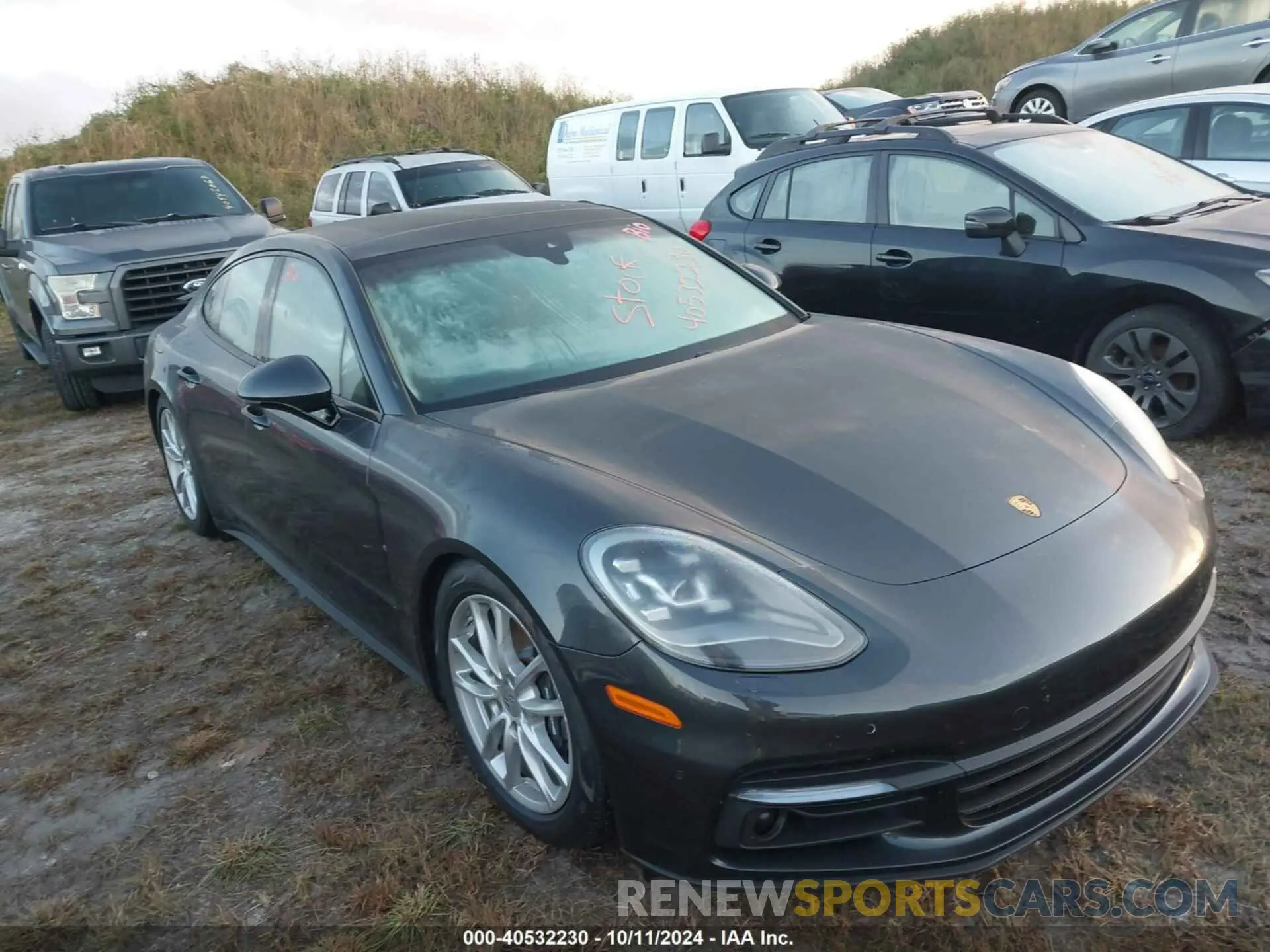 1 Photograph of a damaged car WP0AA2A73KL100426 PORSCHE PANAMERA 2019