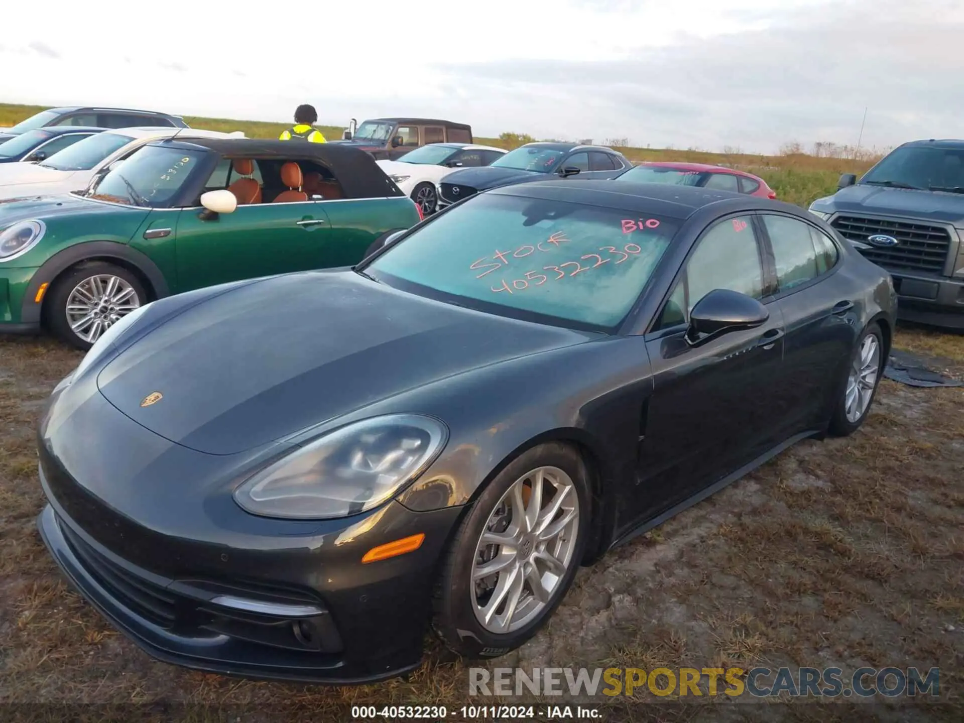 2 Photograph of a damaged car WP0AA2A73KL100426 PORSCHE PANAMERA 2019
