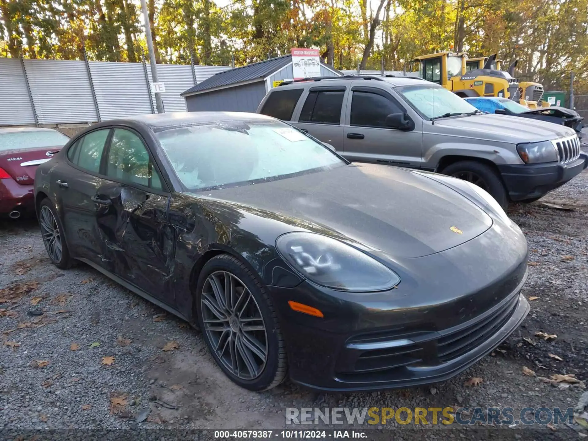 1 Photograph of a damaged car WP0AA2A74KL101794 PORSCHE PANAMERA 2019