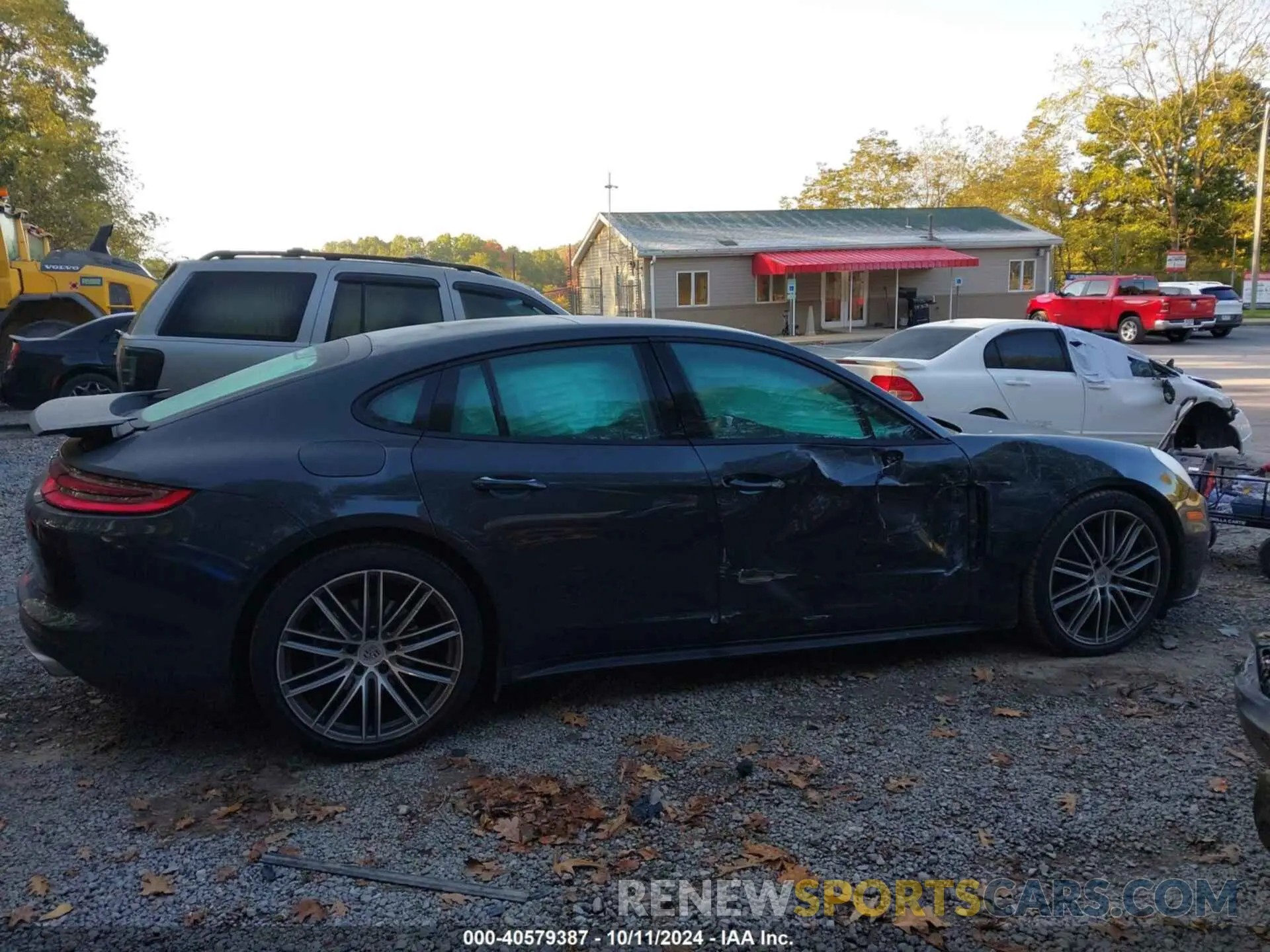 14 Photograph of a damaged car WP0AA2A74KL101794 PORSCHE PANAMERA 2019