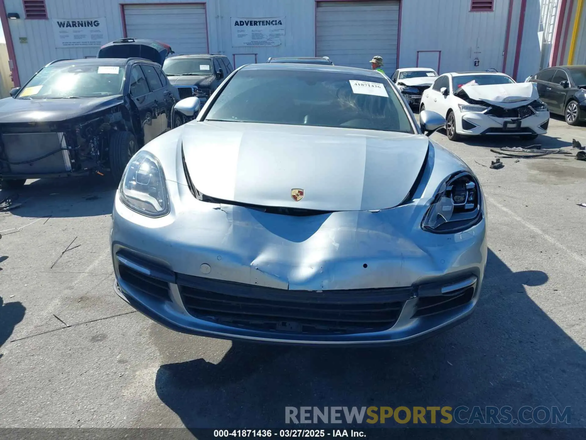 13 Photograph of a damaged car WP0AA2A76KL100470 PORSCHE PANAMERA 2019