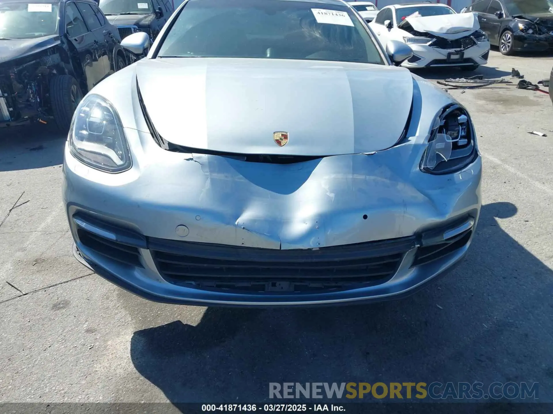 6 Photograph of a damaged car WP0AA2A76KL100470 PORSCHE PANAMERA 2019