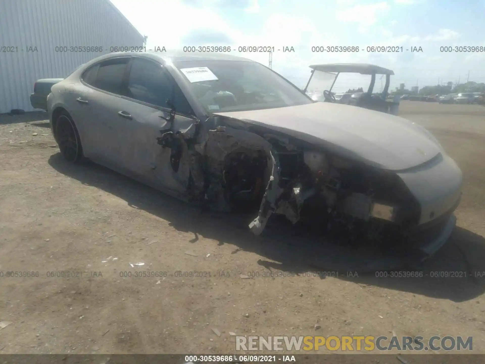 1 Photograph of a damaged car WP0AE2A74KL125095 PORSCHE PANAMERA 2019