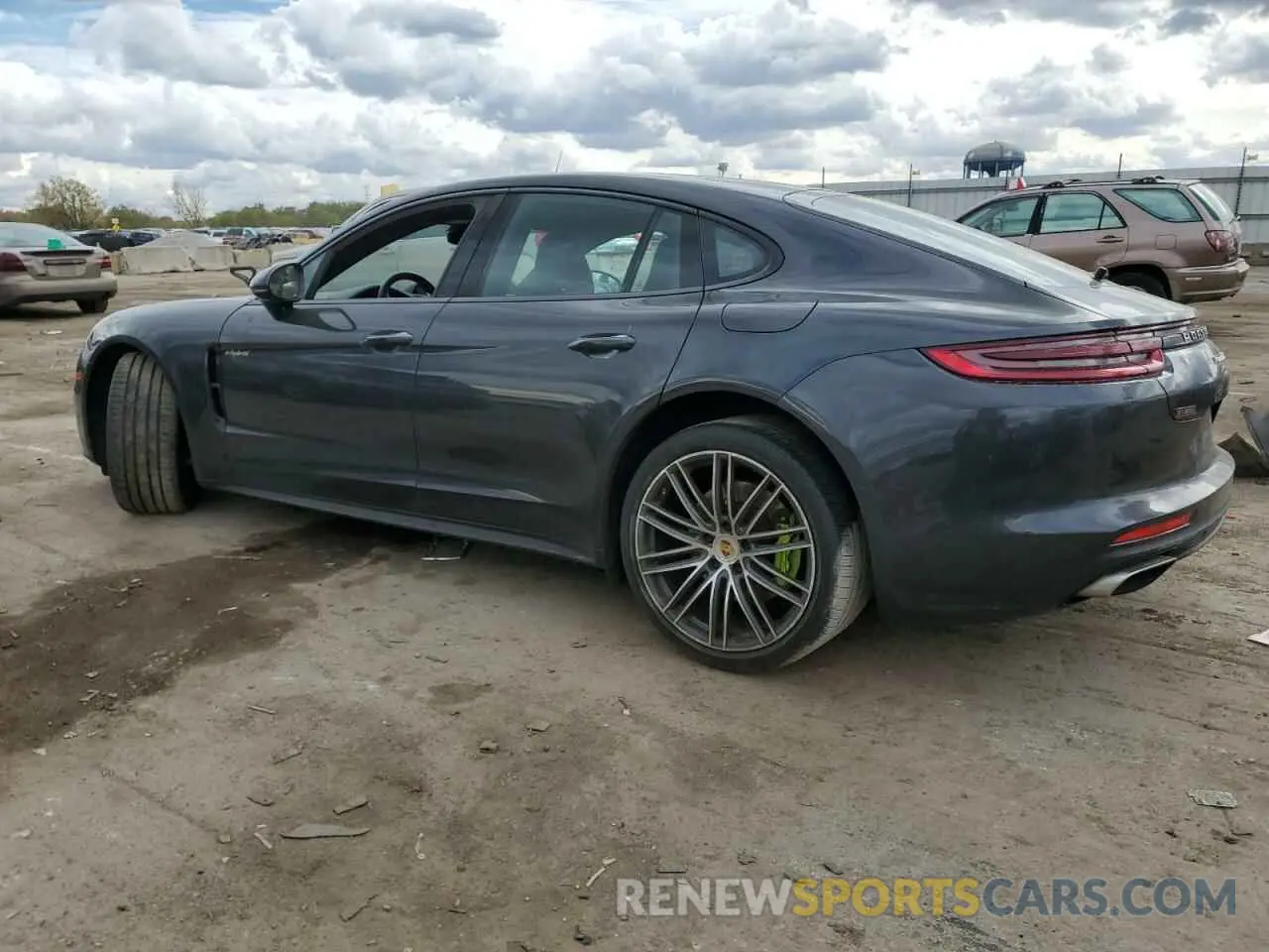 2 Photograph of a damaged car WP0AE2A77KL123311 PORSCHE PANAMERA 2019