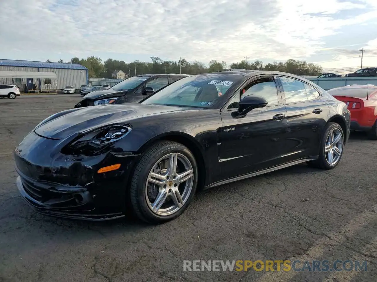 1 Photograph of a damaged car WP0AE2A7XKL125473 PORSCHE PANAMERA 2019