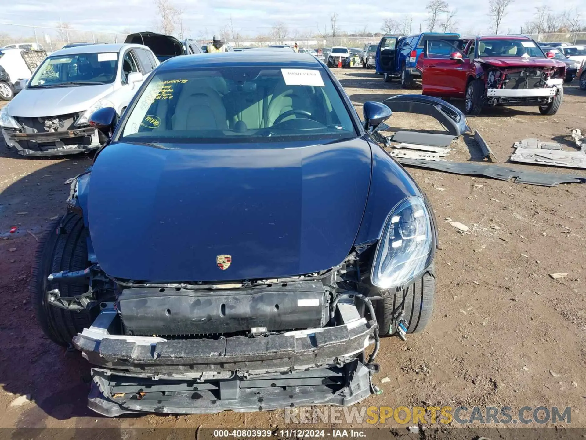 13 Photograph of a damaged car WP0AA2A70LL100157 PORSCHE PANAMERA 2020