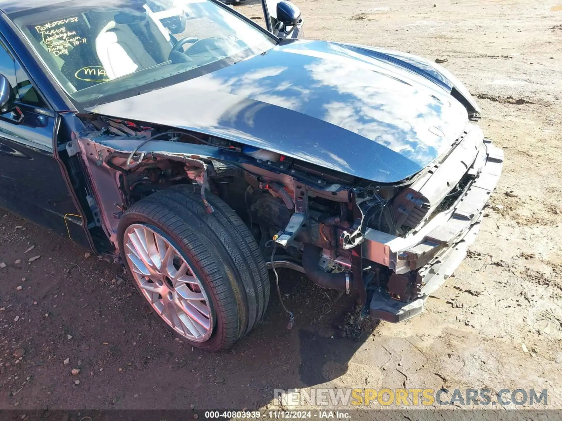 6 Photograph of a damaged car WP0AA2A70LL100157 PORSCHE PANAMERA 2020