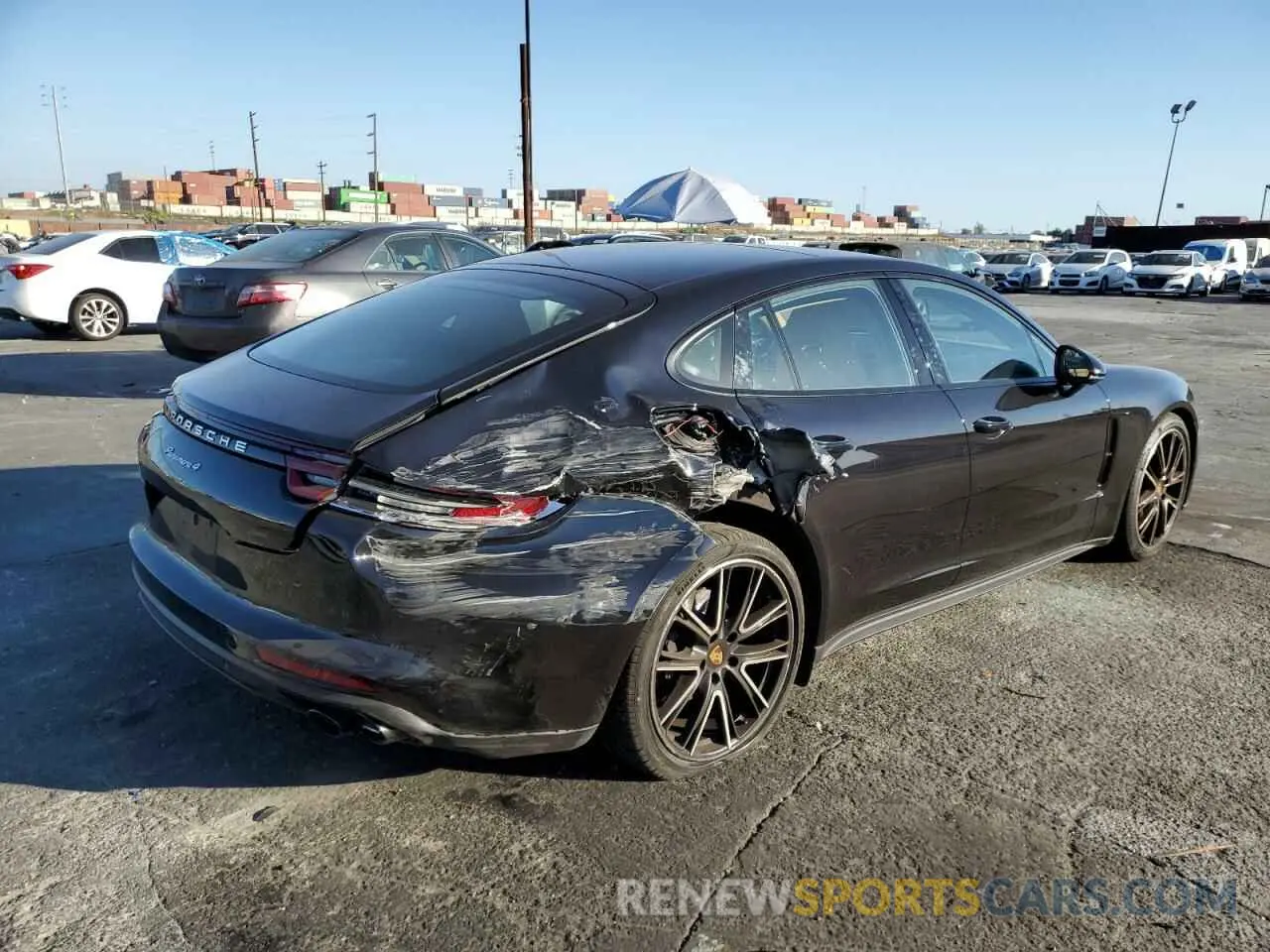 3 Photograph of a damaged car WP0AA2A72LL102086 PORSCHE PANAMERA 2020