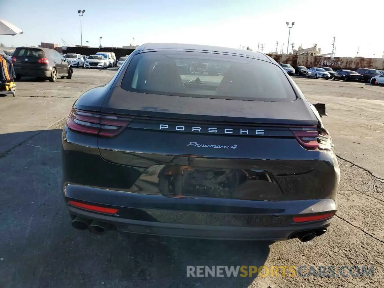 6 Photograph of a damaged car WP0AA2A72LL102086 PORSCHE PANAMERA 2020
