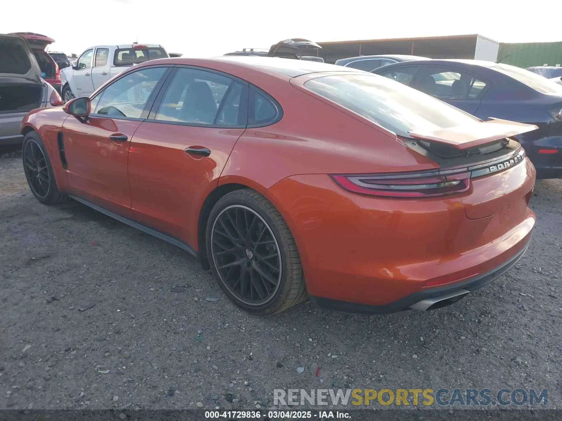 3 Photograph of a damaged car WP0AA2A72LL102430 PORSCHE PANAMERA 2020