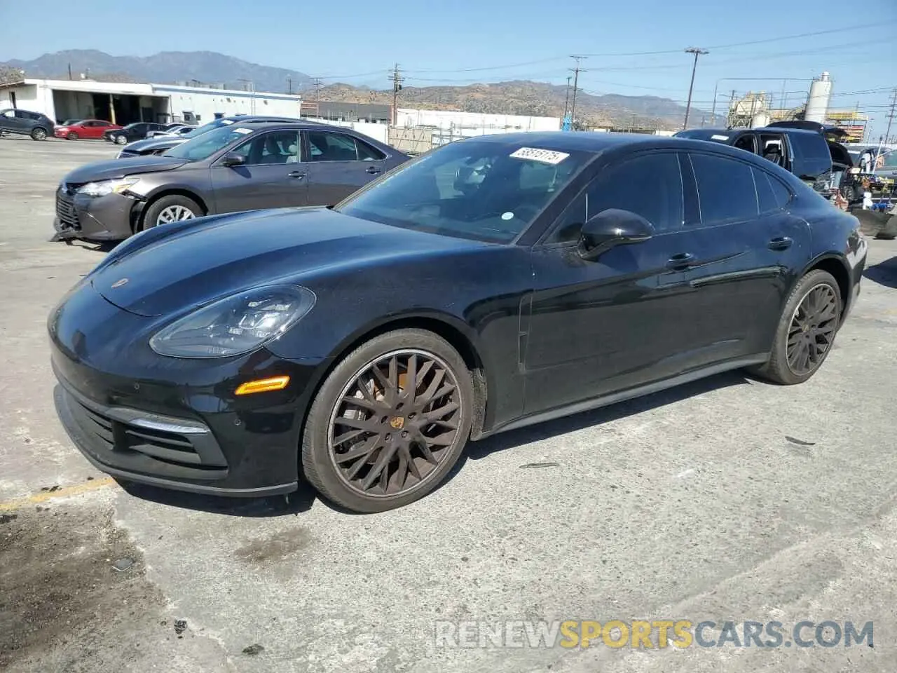 1 Photograph of a damaged car WP0AA2A74LL100419 PORSCHE PANAMERA 2020