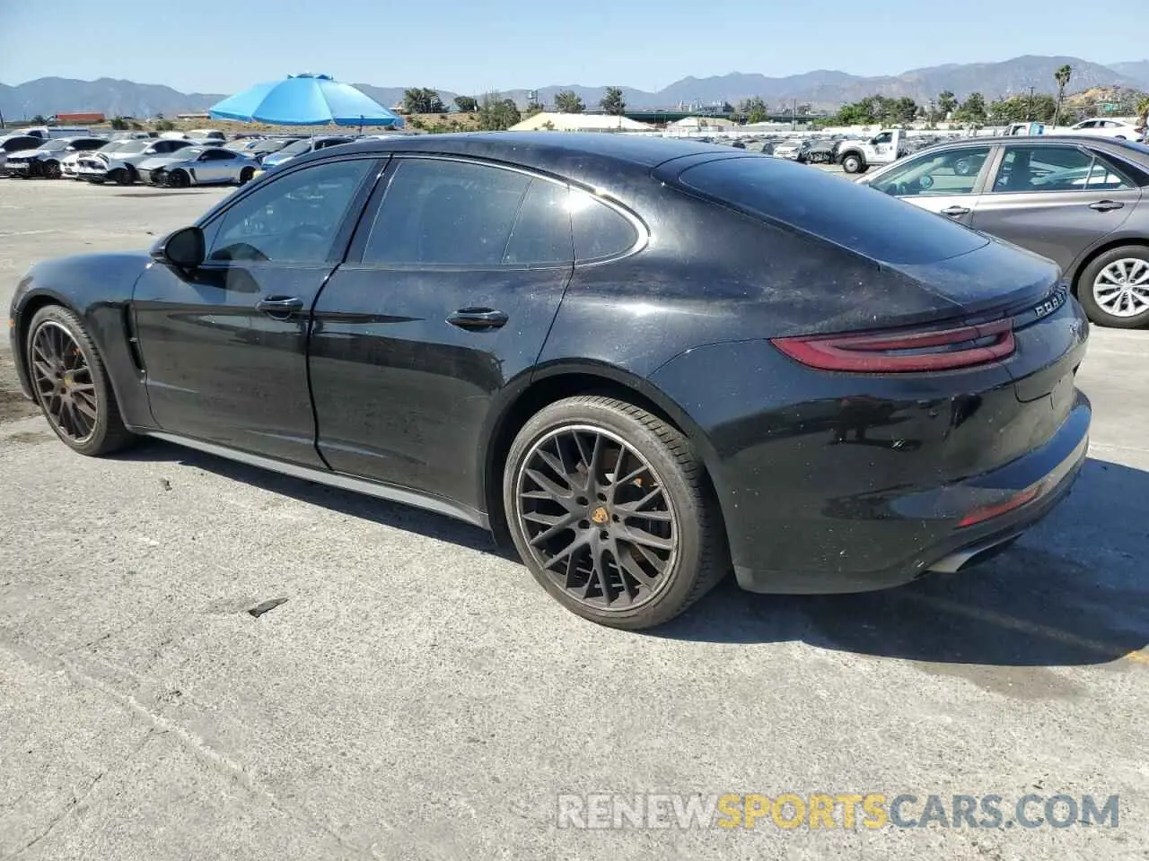 2 Photograph of a damaged car WP0AA2A74LL100419 PORSCHE PANAMERA 2020