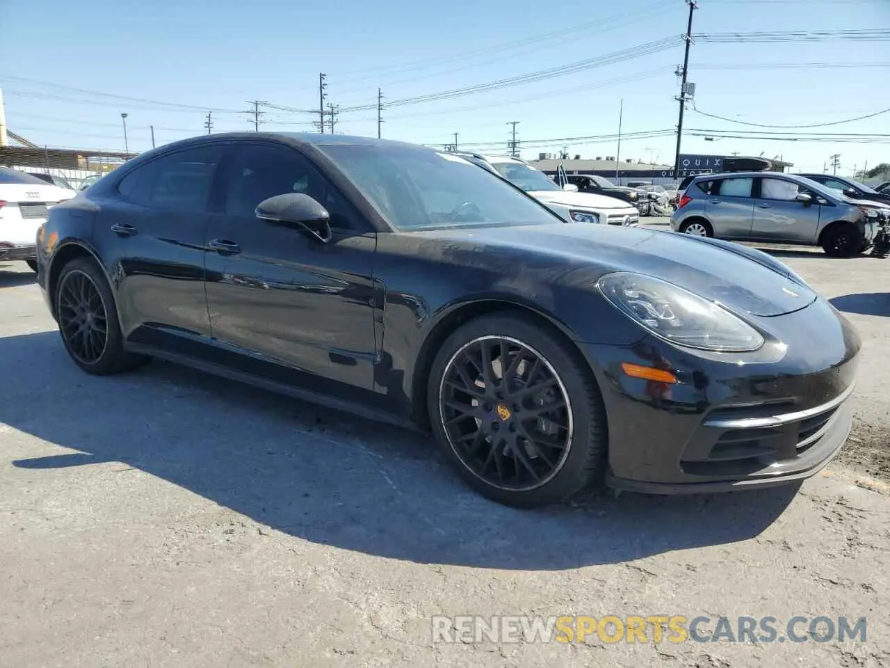 4 Photograph of a damaged car WP0AA2A74LL100419 PORSCHE PANAMERA 2020