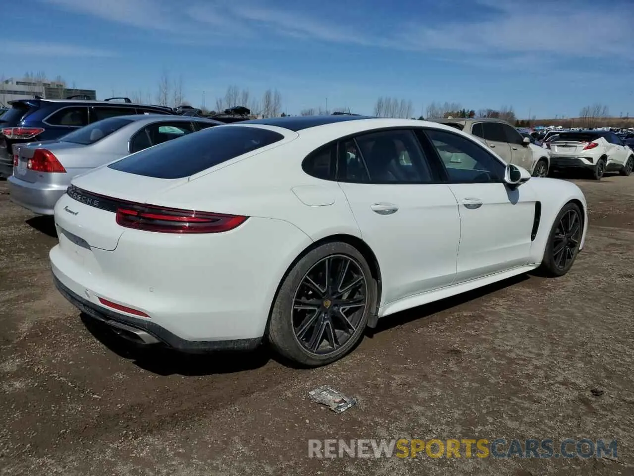 3 Photograph of a damaged car WP0AA2A75LL100560 PORSCHE PANAMERA 2020
