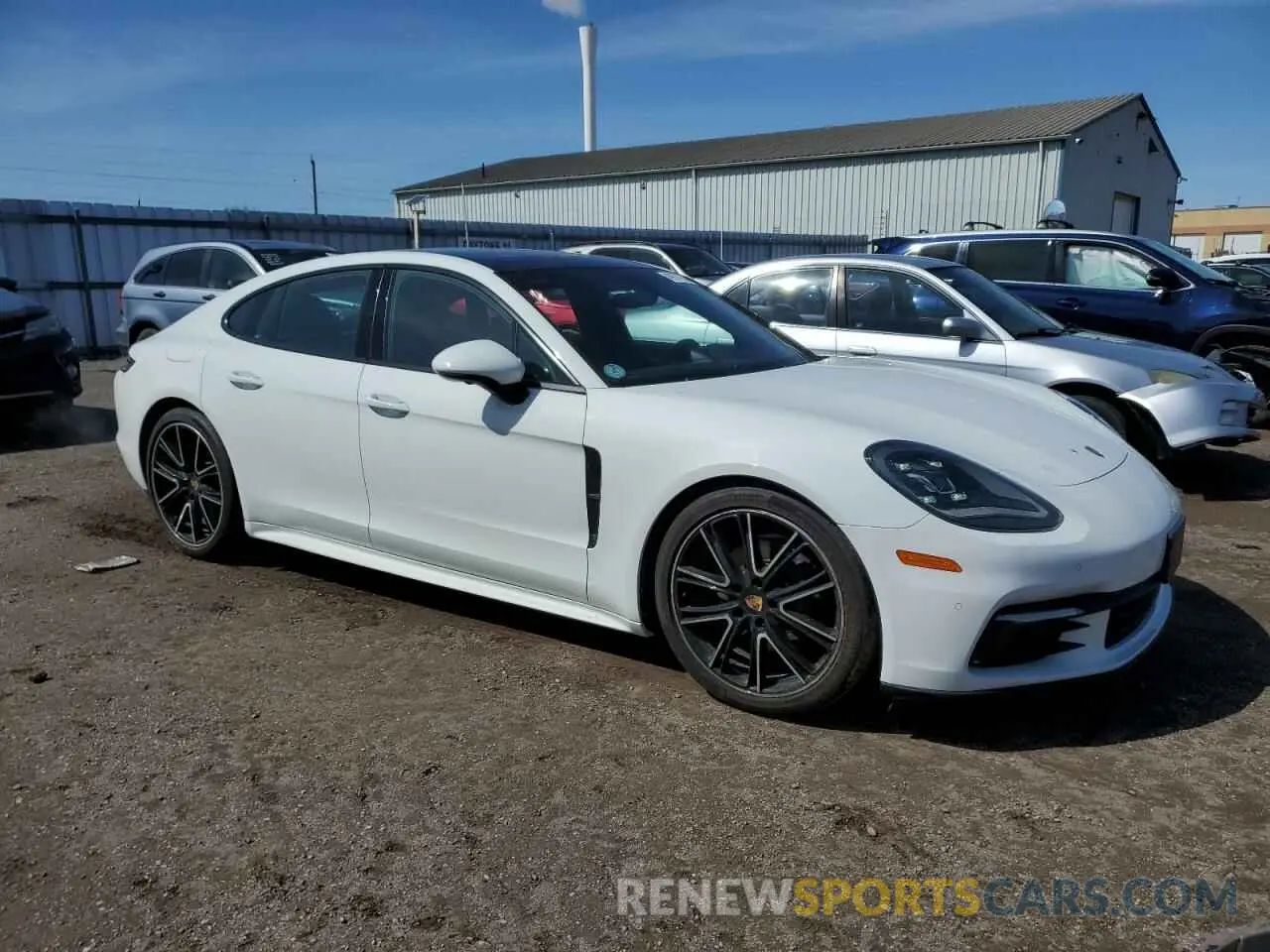 4 Photograph of a damaged car WP0AA2A75LL100560 PORSCHE PANAMERA 2020