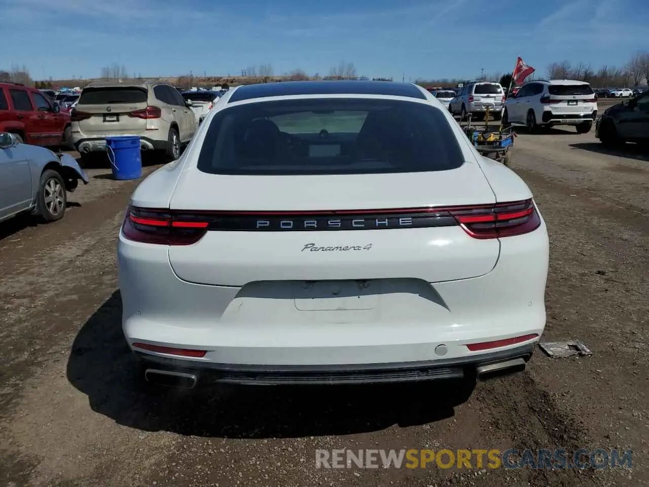 6 Photograph of a damaged car WP0AA2A75LL100560 PORSCHE PANAMERA 2020